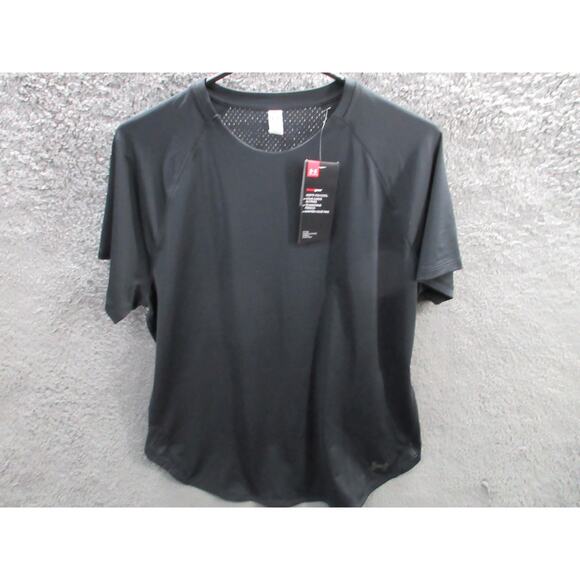 NWT Under Armour Women's XL Fitted HeatGear Sport Hi-Lo Short Sleeve T-Shirt - Picture 1 of 12